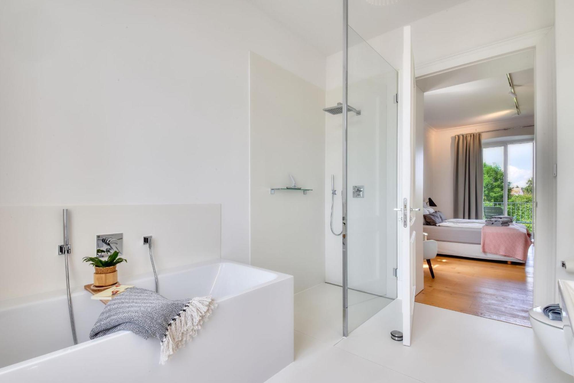 Ferienwohnung Fuerst Malte Loft I Design & Pool Putbus Extérieur photo